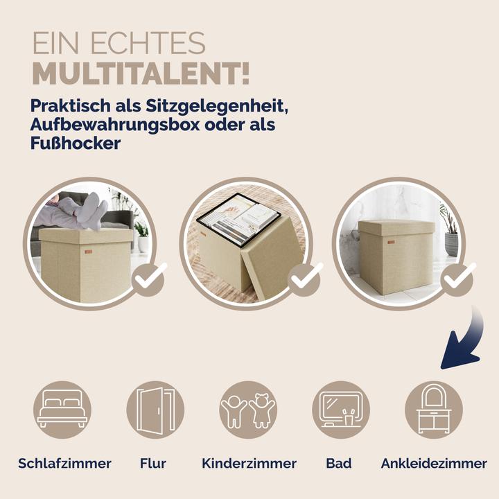 Actual product image Casaria Stool M