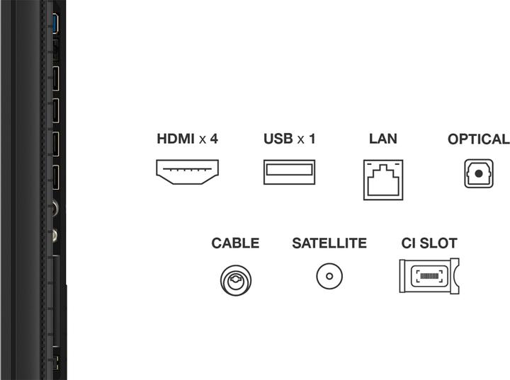 Actual product image TCL 85P8K 85" 4K QLED HDR Smart TV (85", 4K, 2025)