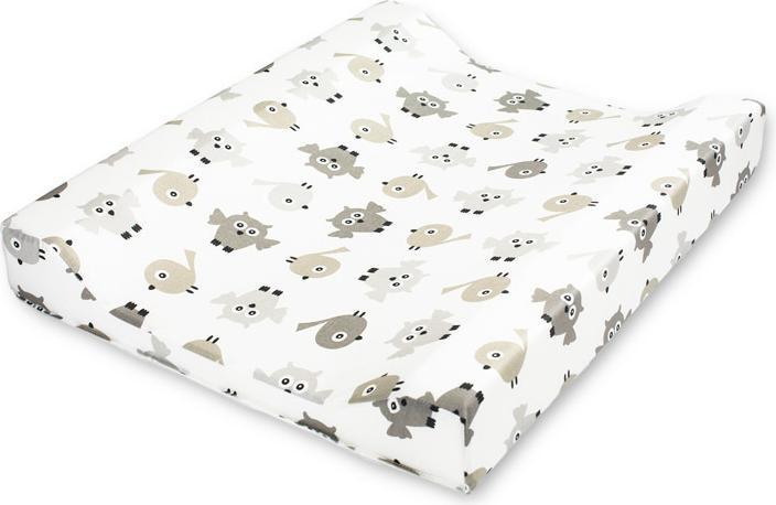 Anne & Mikael Changing mat, 50 x 63 cm, owl, gray (Andere objecten)