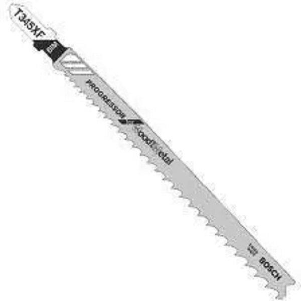 Actual product image Bosch Professional Zubehör PRO Hardwood clean T101AIF jigsaw blade, 100 mm, 3 pcs.
