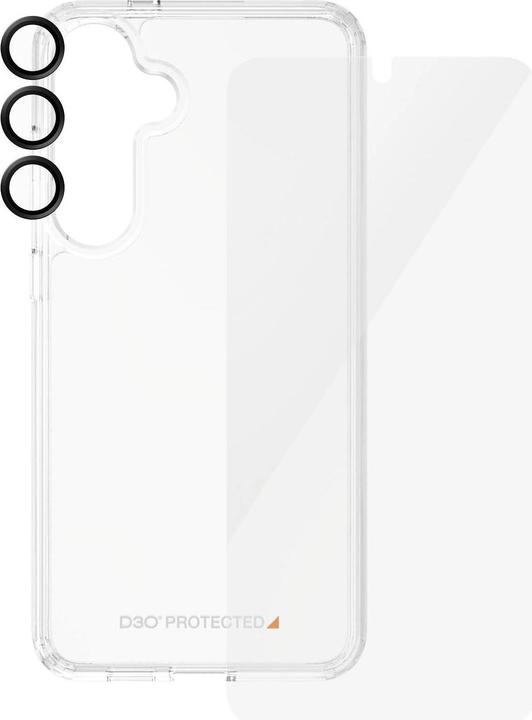 Produktbild PanzerGlass Bundle Ultra Wide FIt Glass + Case + Lens (1 Stk., Samsung Galaxy S24+)