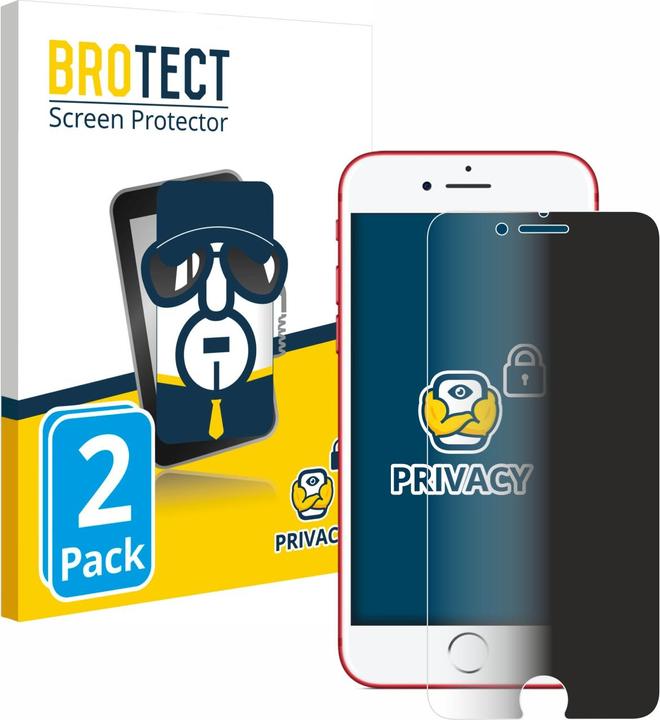 Actual product image BROTECT Privacy Protector (2 Piece, Apple iPhone 7)