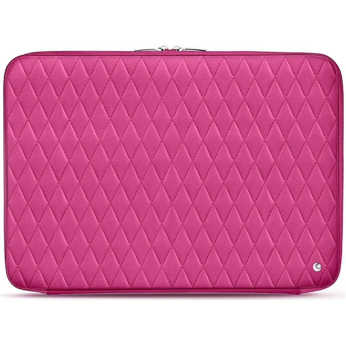 Noreve Lederhülle, Notebooktasche, Rosa