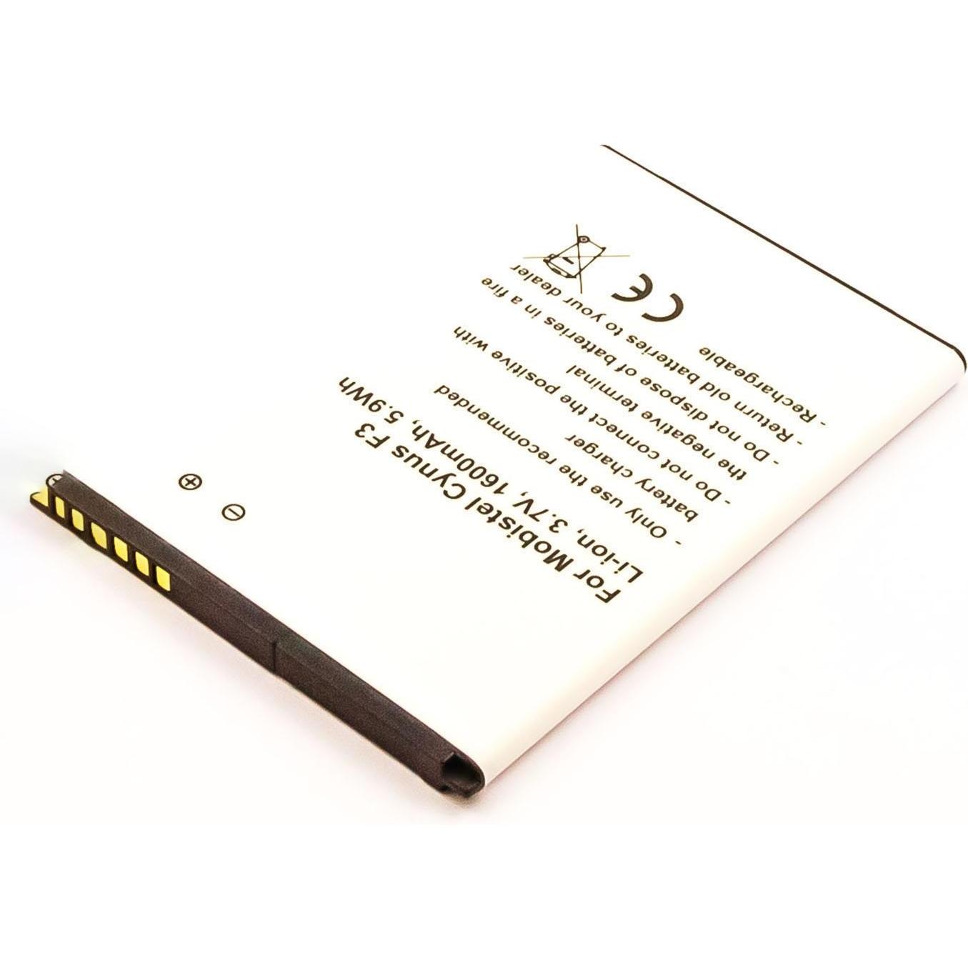 AGI 13273 - Batterie/Akku - Schwarz - Weiss - Lithium-Ion (Li-Ion) - 1600 mAh - 3,7 V, Smartphone Akku