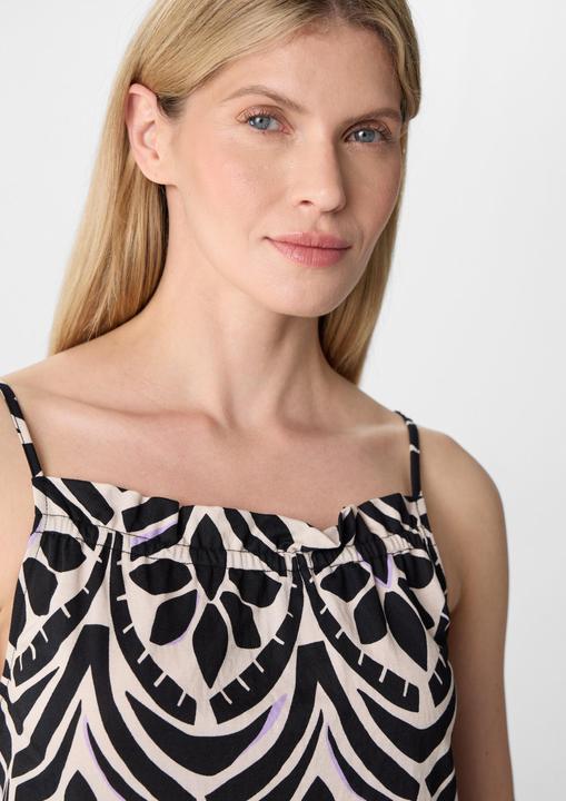 Image du produit Comma Kleid Gemustertes Maxikleid aus Viskosemix (38)