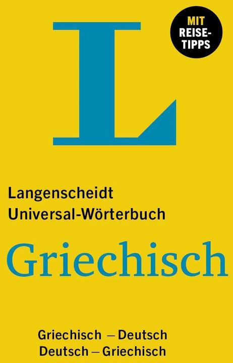 Actual product image Langenscheidt Universal-Wörterbuch Griechisch (German, Greek, 2022)