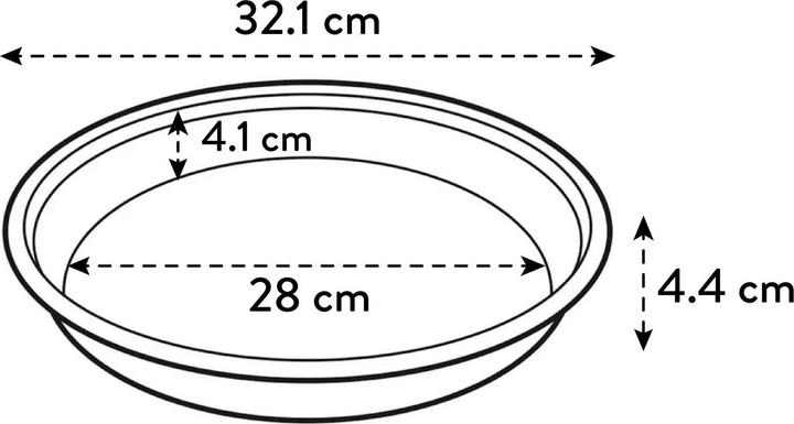 Immagine prodotto Elho Sottobicchiere trasparente ø33cm