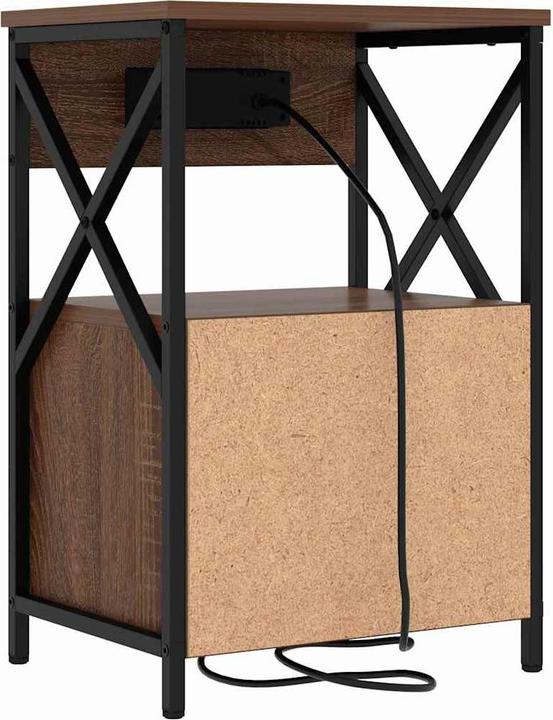 Produktbild vidaXL Moderner Nachttisch (40 x 31 x 60 cm)