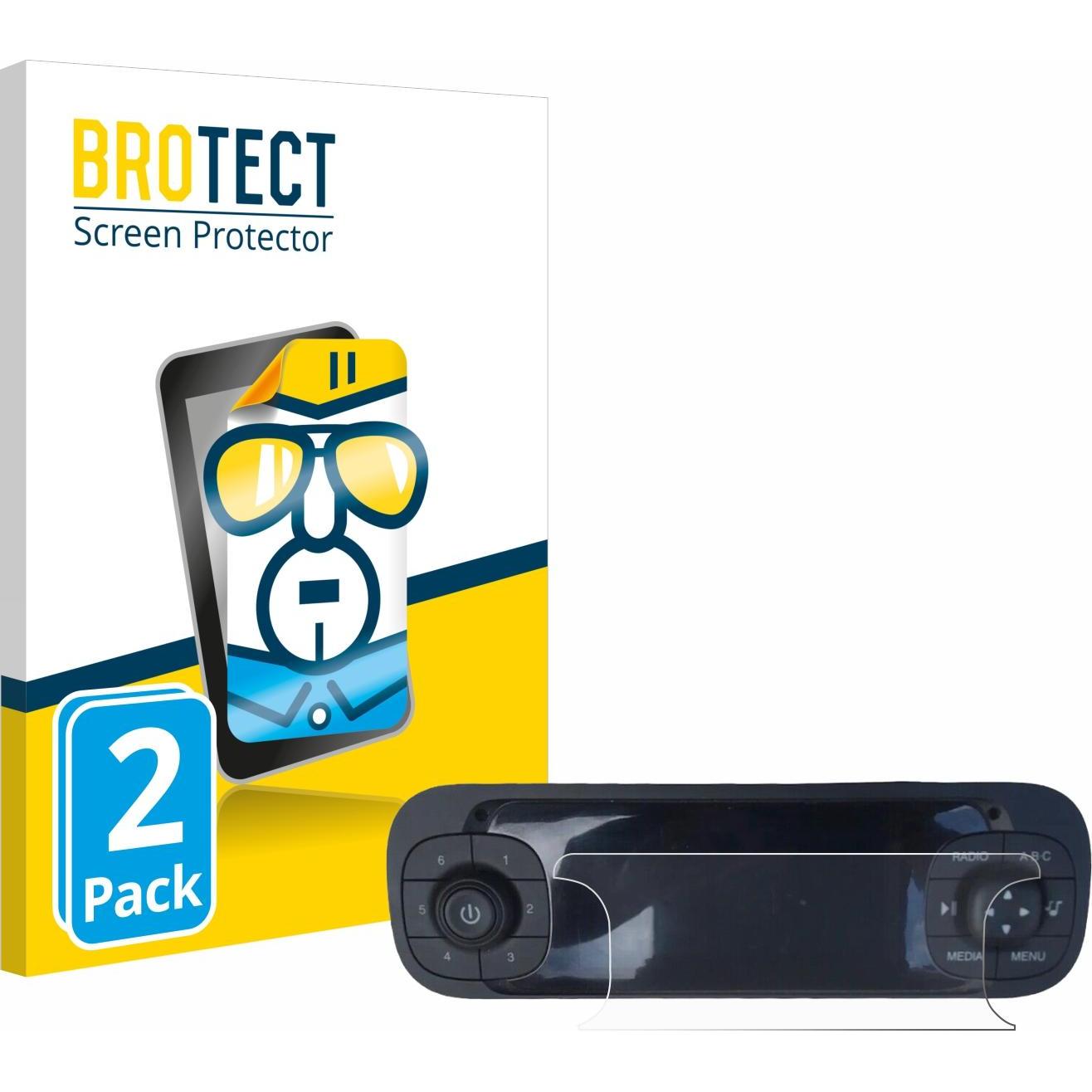 BROTECT, Fahrzeug Navigation Zubehör, Schutzfolie Displayschutz Klar