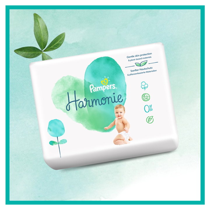 Produktbild Pampers Harmonie (Gr. 1, Tragepack, 50 Stück)
