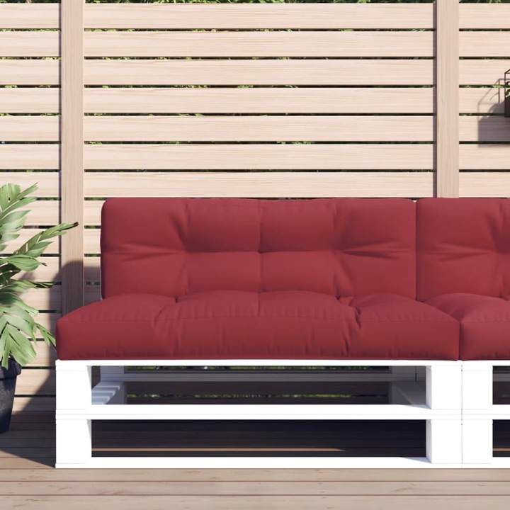Actual product image VidaXL 10-piece garden lounge set with cushions (120 x 40 x 12 cm)