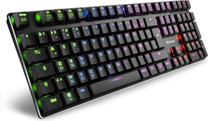 Sharkoon PureWriter RGB Blue (FRENCH layout) (FR, Kabelgebunden)