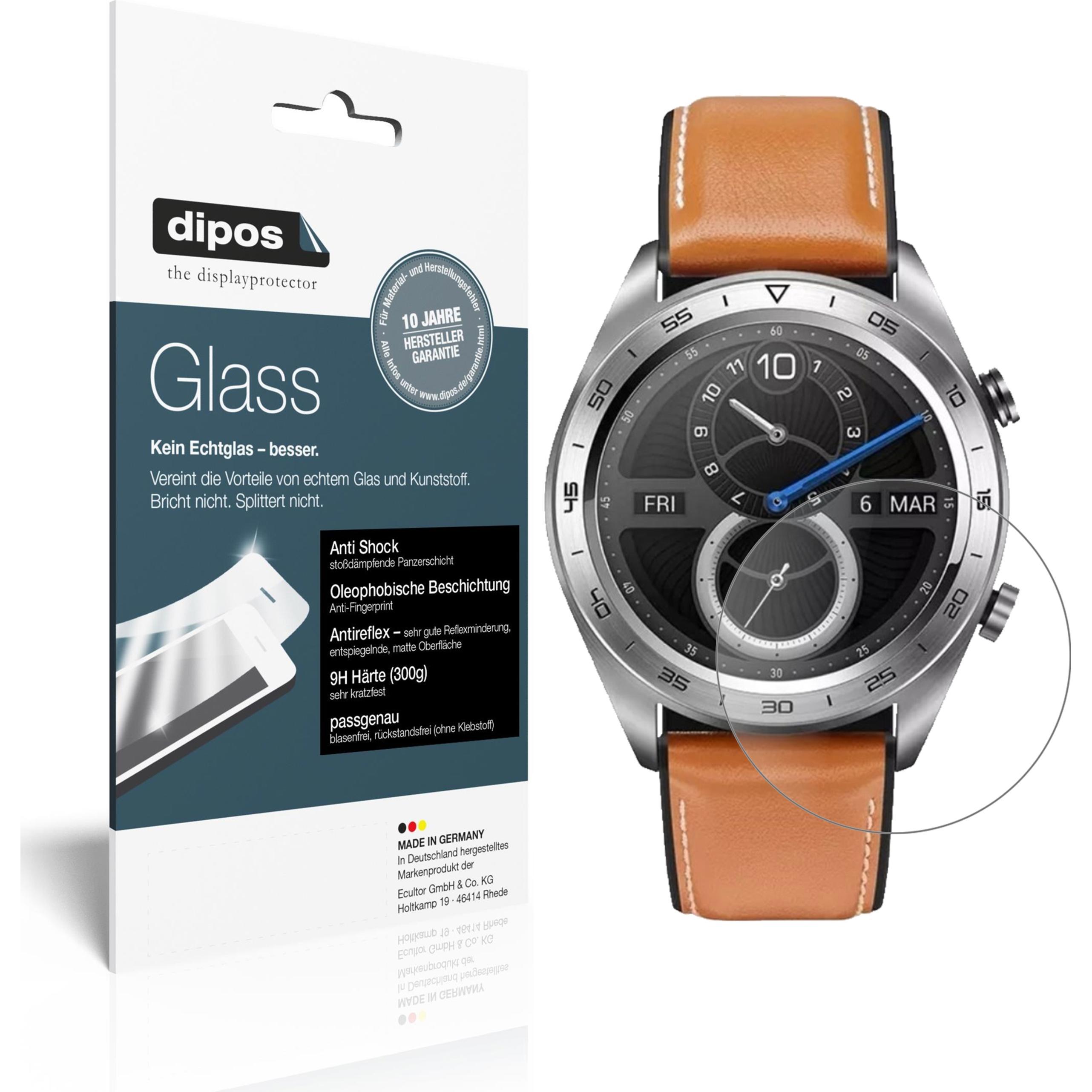 Dipos Displayschutz Anti-Shock, Smartwatch Schutzfolie, Transparent