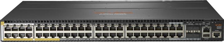 Produktbild HPE E Aruba Switch 1 Slot, PoE, Layer 3, 10 Chassis Backplane Stacking, Static, RI (36 Ports)