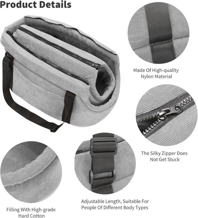 Produktbild Petcute Tragetasche (Katze, Hund, Faltbar, Atmungsaktiv)