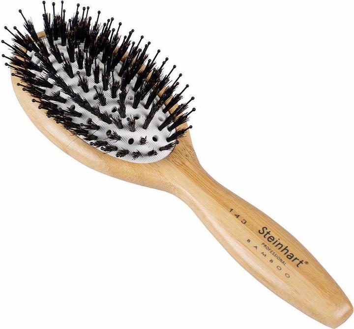 Actual product image Steinhart Bamboo Oval Brush 1 Unit