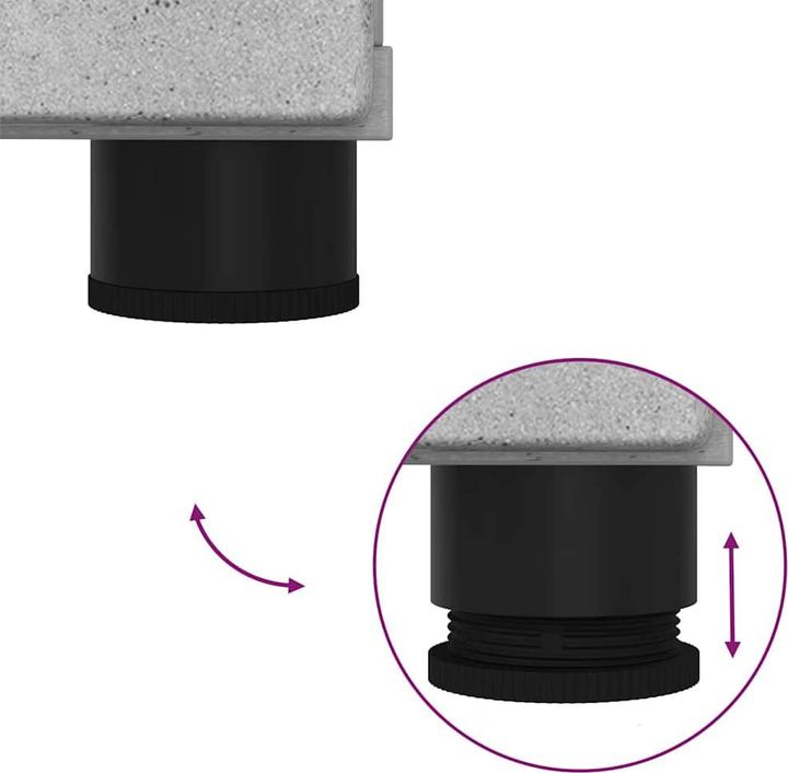 Actual product image vidaXL Badezimmer Schrank