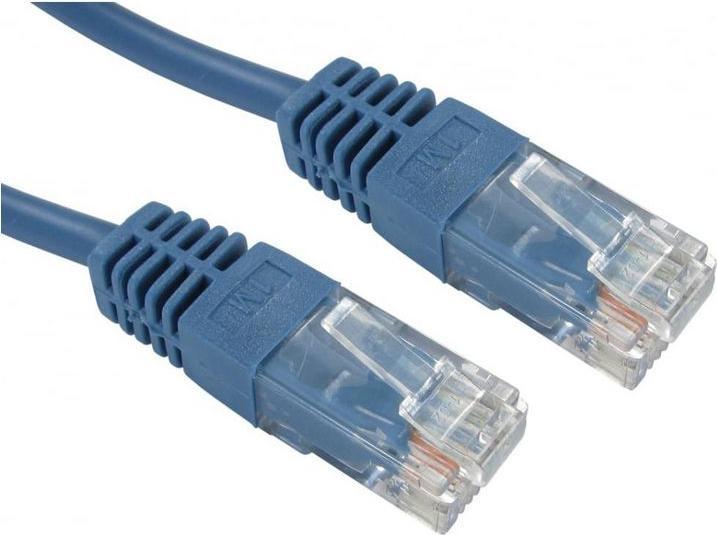 Actual product image RS PRO 25m Cat5e, Blue RJ45 to Male RJ45 Male, UT (UTP, CAT5e, 25 m)