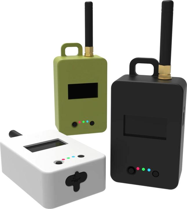 Actual product image RAK Wireless WisMesh Board ONE Pocket Weiss mit GPS für Meshtastic