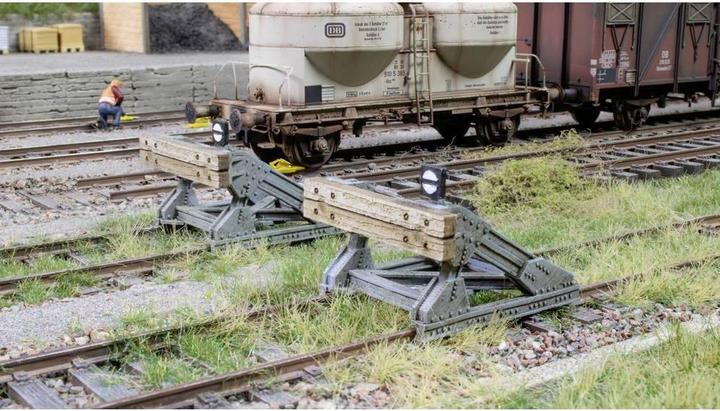 Produktbild Noch 13602 H0 2er-Set 3D-Master Prellbock Fertigmodell