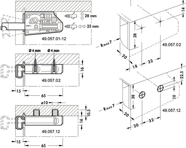 Produktbild Camar Schrankaufhänger (1 Stk.)