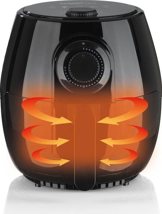 Actual product image Maxxmee XL Hot Air Deep Fryer 4 litres, 1400 watt, black