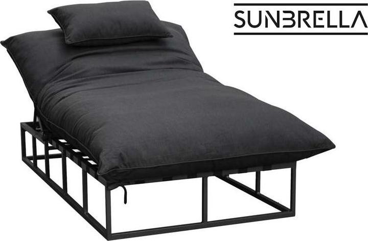 Outdoor Living Bona Loungeliege Hoch Aluminium/Sunbrella (130 cm)