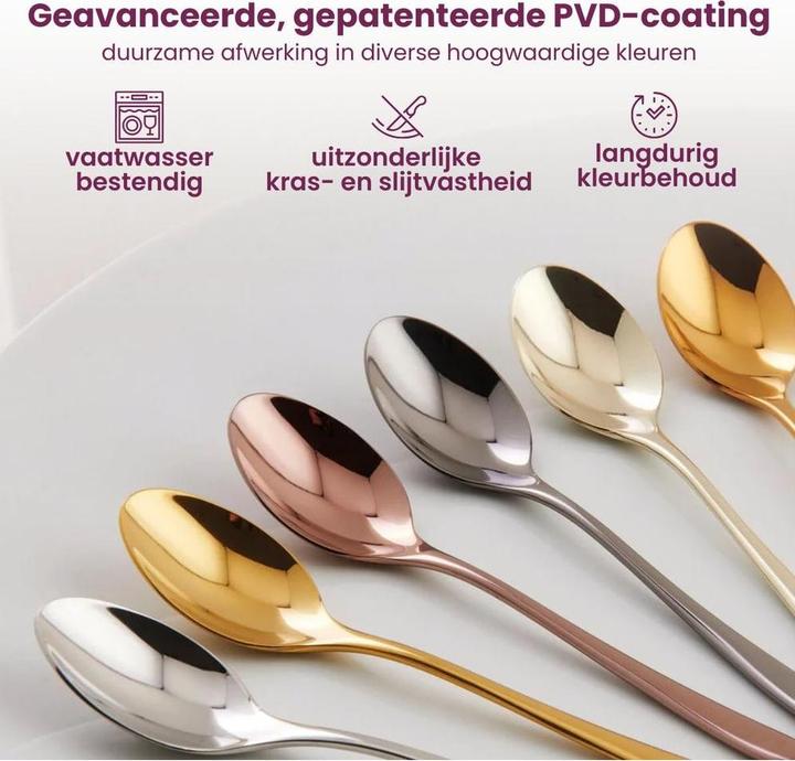 Immagine prodotto Sambonet Set di posate Gusto 24 pezzi, rame (24 pz., Set di posate)