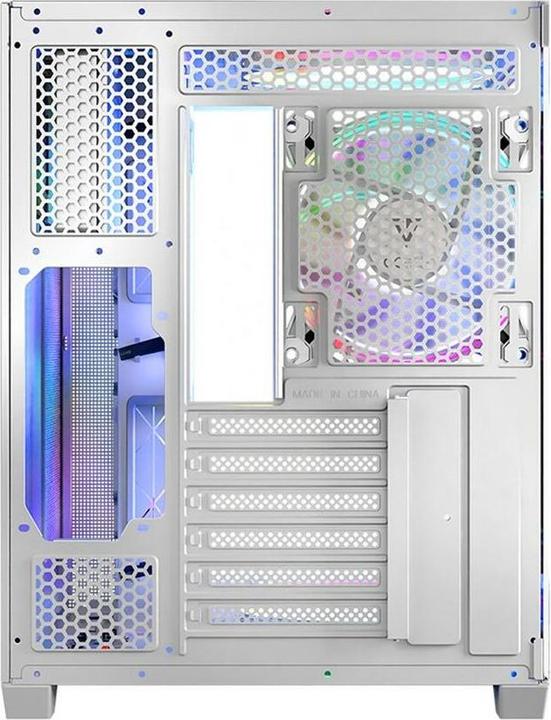 Produktbild Modecom Obudowa Volcano Panorama Apex ARGB 3F biała (AT-PANORAMA-3F-ARGB-20-000000-0002) (ATX, ITX, mATX, Mini-ITX)