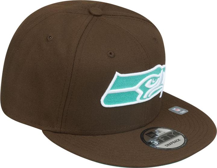 Actual product image New Era 9Fifty Seattle Seahawks Walnut