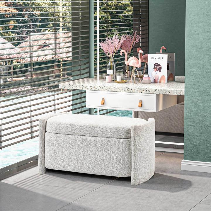 Image du produit Homcom Banc arrondi (105 cm)