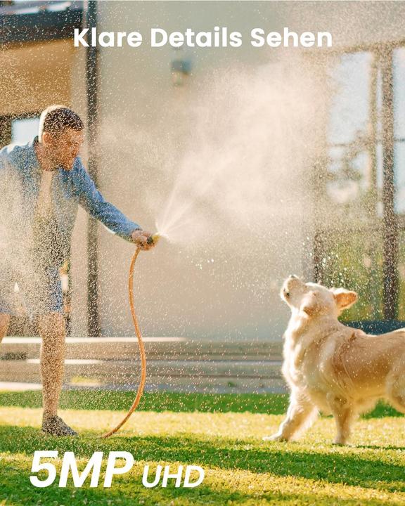 Produktbild Aosu 3K Solar-Überwachungskamera 2er-Set (2880 x 1620 Pixels)