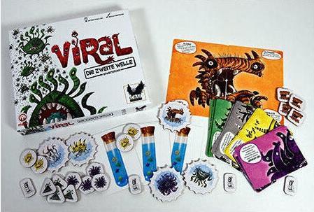 Immagine prodotto Corax Games 1026177 - Viral - Die 2. Welle, gioco da tavolo per 2 - 5 giocatori, età 12+ (estensione DE) (Tedesco)