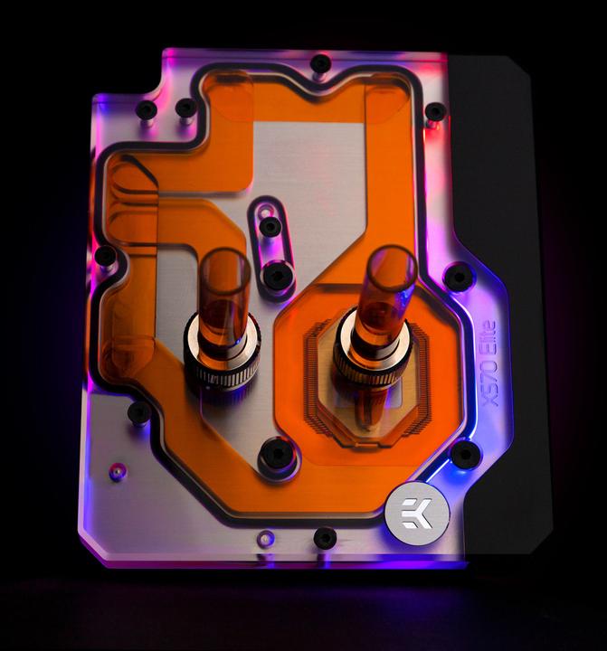Produktbild EKWB EK-Quantum Momentum Aorus X570 Elite D-RGB Monoblock - Acryl