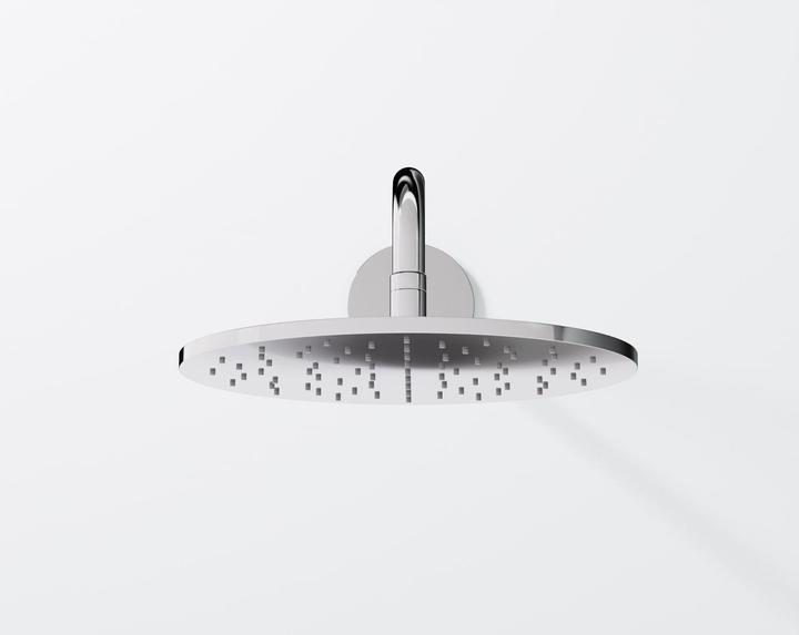 Actual product image Steinberg series 100 overhead shower, rain shower, round, 250x8 mm, 1001686 (20 l/min)