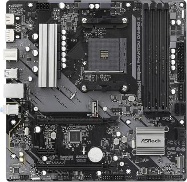 Productafbeelding AsRock B550M Phantom Gaming 4 (AM4, AMD B550, mATX)