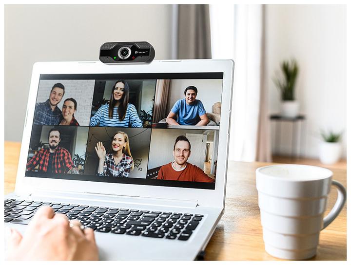 Image du produit Tracer WEB007 - 2 MP - 1920 x 1080 pixels - 30 ips - USB 2.0 - Noir - Clip (2.10 Mpx)