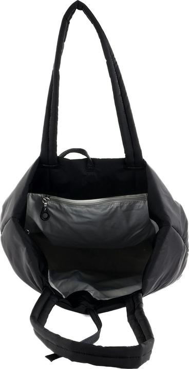 Produktbild Mandarina Duck Vertikale zweifarbige Shopper mit Verschlussbändern und Innensicherheitstasche