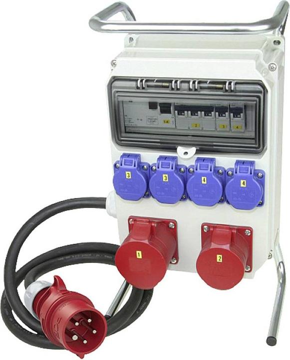 PCE CEE Stromverteiler DELTA Anif4 9134175 400 V 32 A