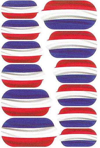 Produktbild You Nails Flag France (Nagelverzierung, Weiss, Rot, Blau)