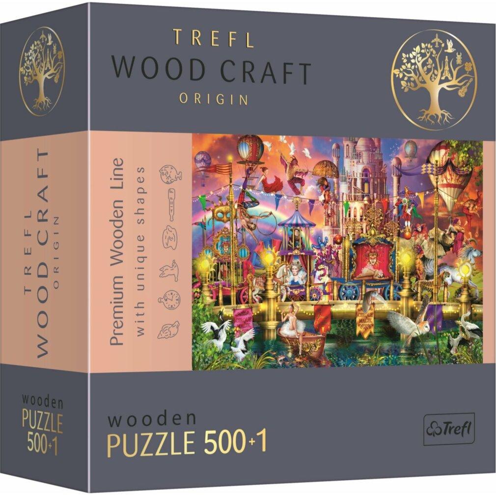Magni Holzpuzzle 500+1 Teile - Magische Welt (500 Teile)