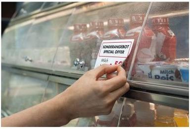 Actual product image HERMA Weatherproof labels A4 removable