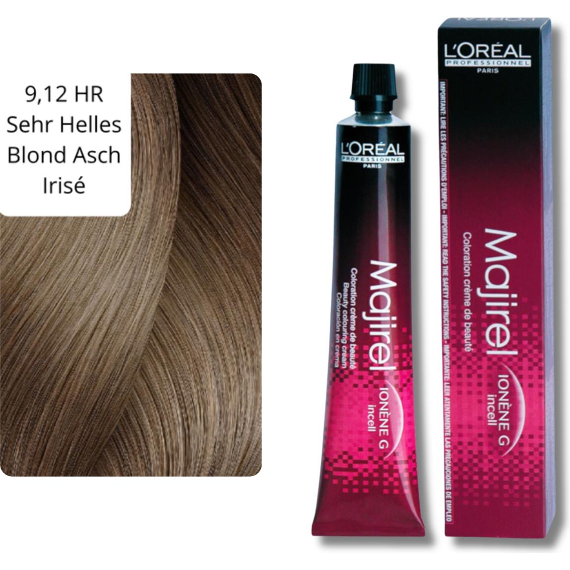 Thumbnail - L'Oréal Professionnel, Haarfarbe, Majirel (9.12 Sehr Helles Blond Asch Irisé)