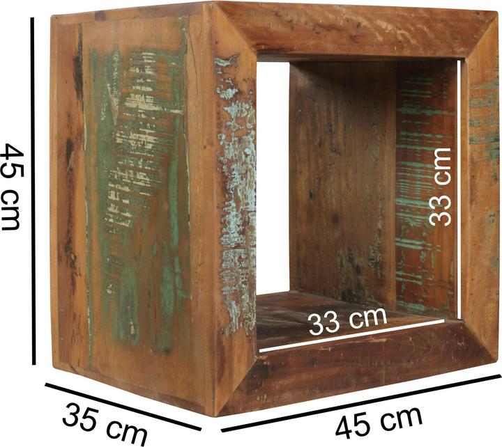 Actual product image Wohnling Kalkutta (45 x 35 x 45 cm)