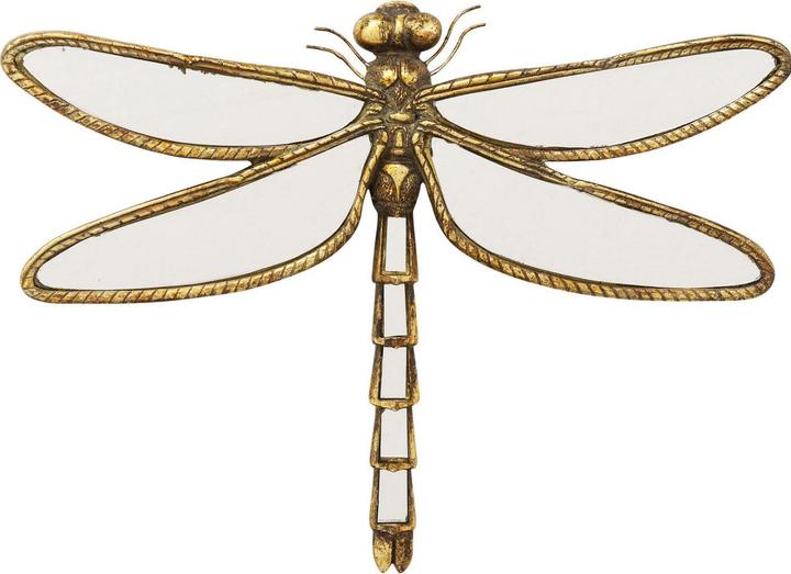 Kare Design Décoration murale Dragonfly miroir Small (35 x 27 x 4 cm)