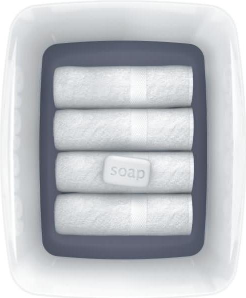 Actual product image Leitz MyBox medium with lid white (A4)