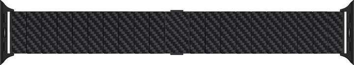 Produktbild Pitaka Gliederarmband aus echtem Carbon Black (Karbonfaser)