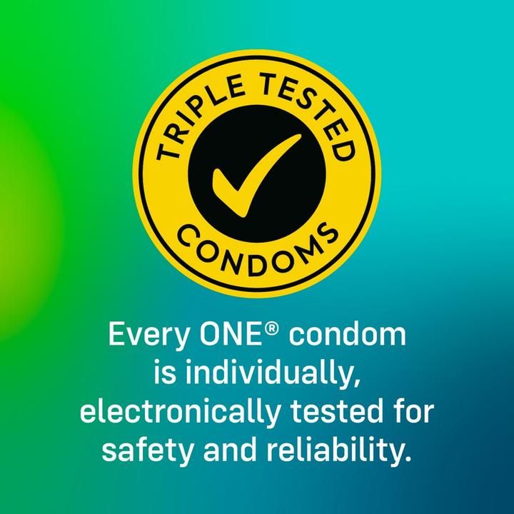 Actual product image One Pleasure Plus condoms with ribbed pouch (12 pcs.)