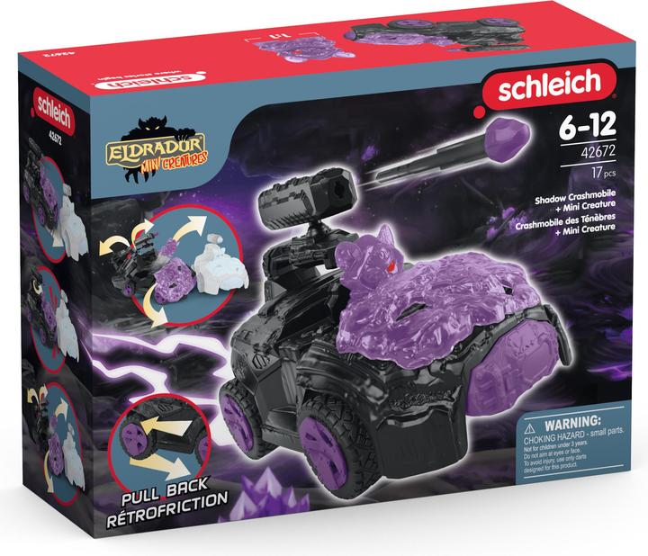 Actual product image Schleich Shadow Crash Mobile with Mini Creature