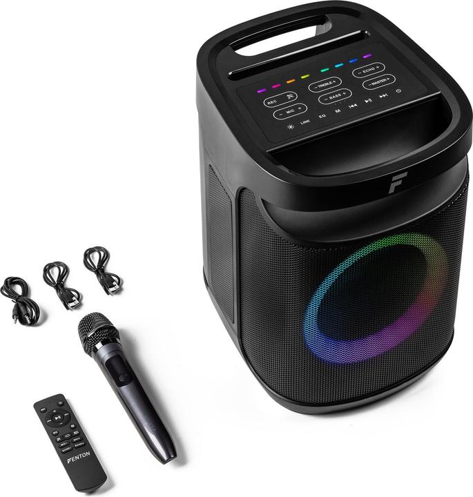 Produktbild Fenton Bluetooth Speaker Pulse65 Schwarz (12 h, Akkubetrieb, Netzbetrieb)